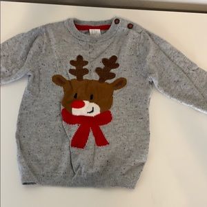 H&M Reindeer Sweater